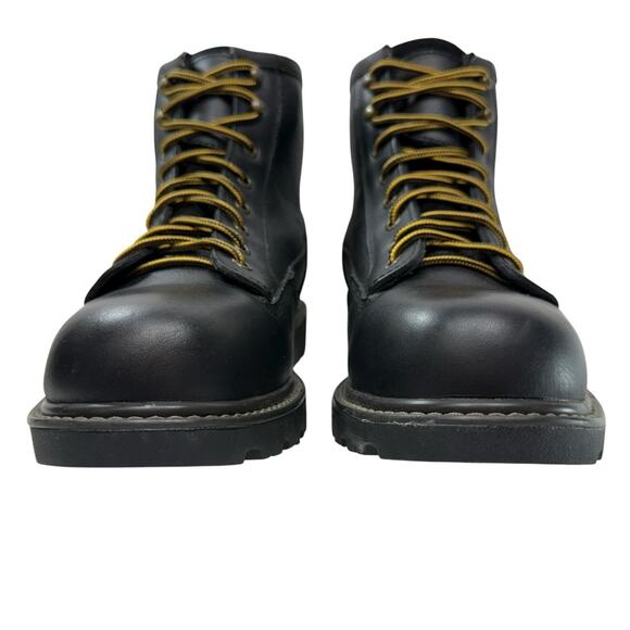 Wolverine Work Boots‎ Men Size 10.5 M Waterproof Floorhand Steel Toe Leather NEW - Picture 4 of 11